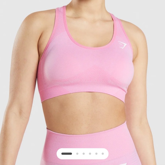 Gymshark Vital Seamless Sports Bra Size Small - Picture 5 of 6
